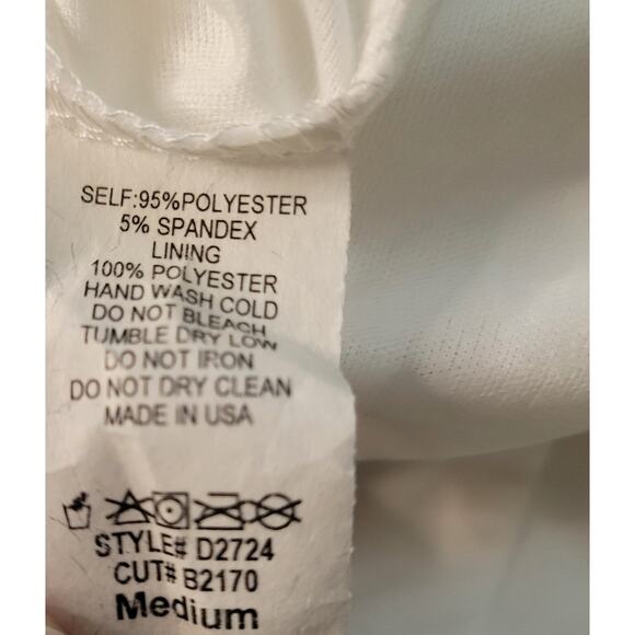 Blanc White Silver Embellished Maxi Bodycon Dress - M - Picture 7 of 8